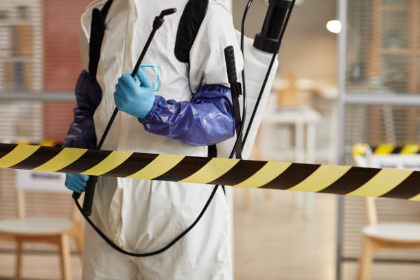 Professional Biohazard technician working in Hurley, WI